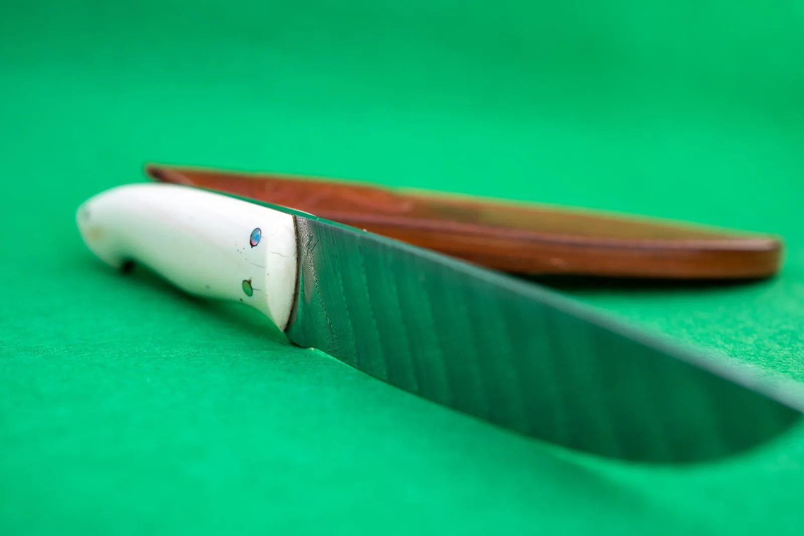 Hunting knife — Damasc Ivory