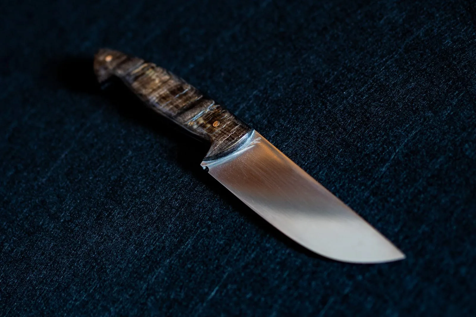 Hunting knife — M390 Ibex horn