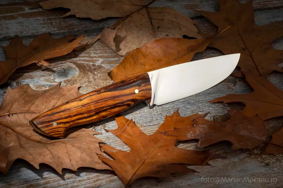The Woodsman — M390 Iron Wood